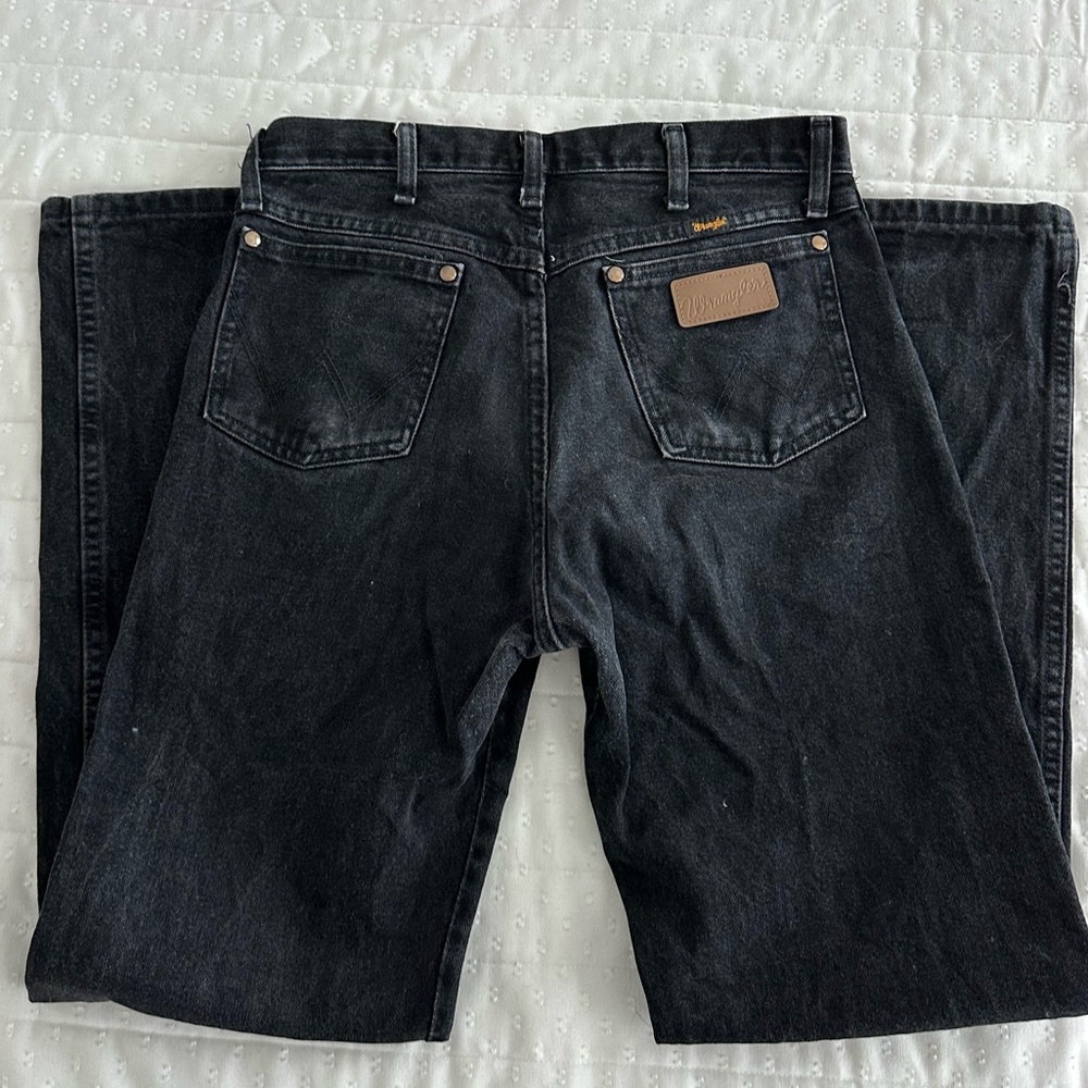 Wrangler Men's Black Jeans